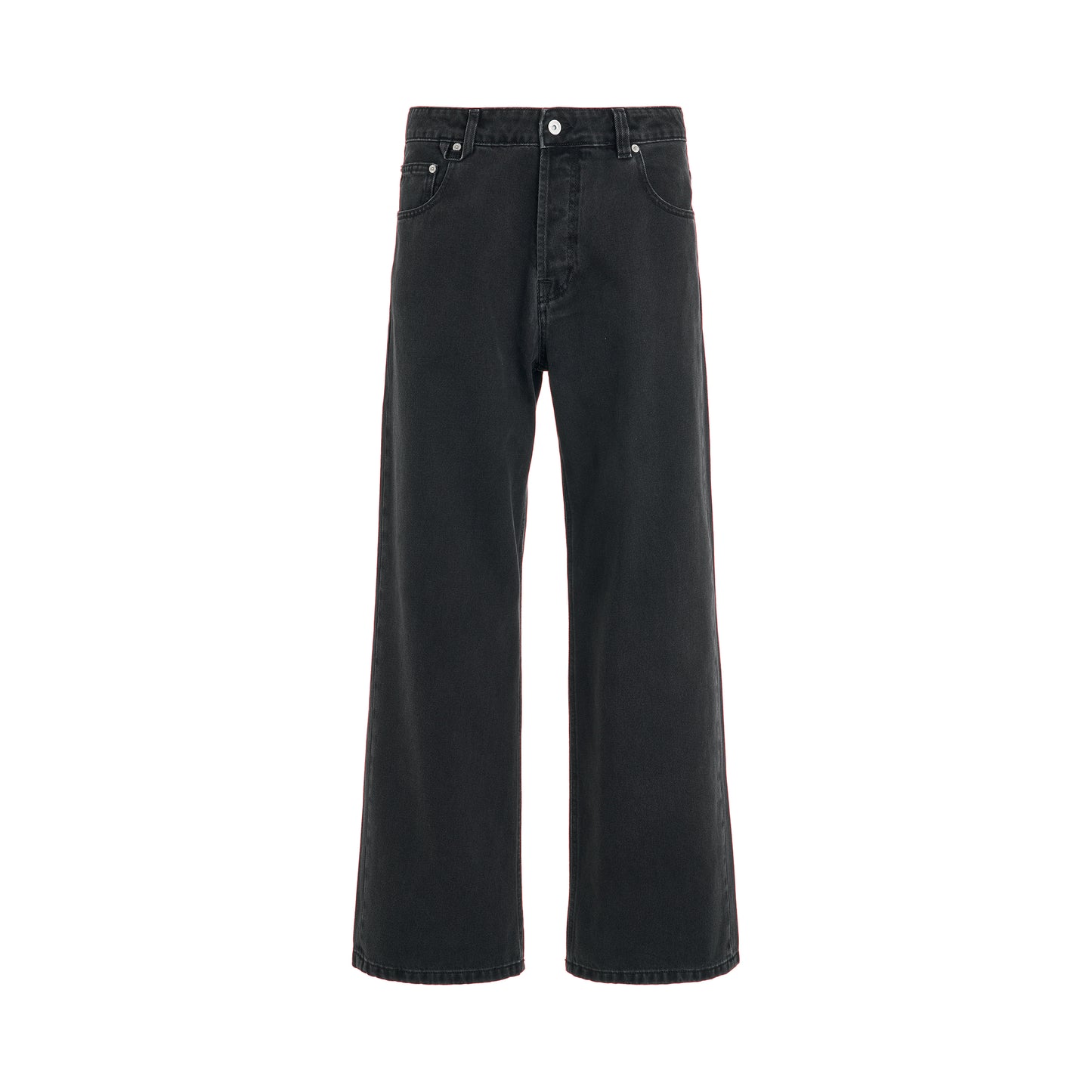 Le Denimes Large Jeans in Black