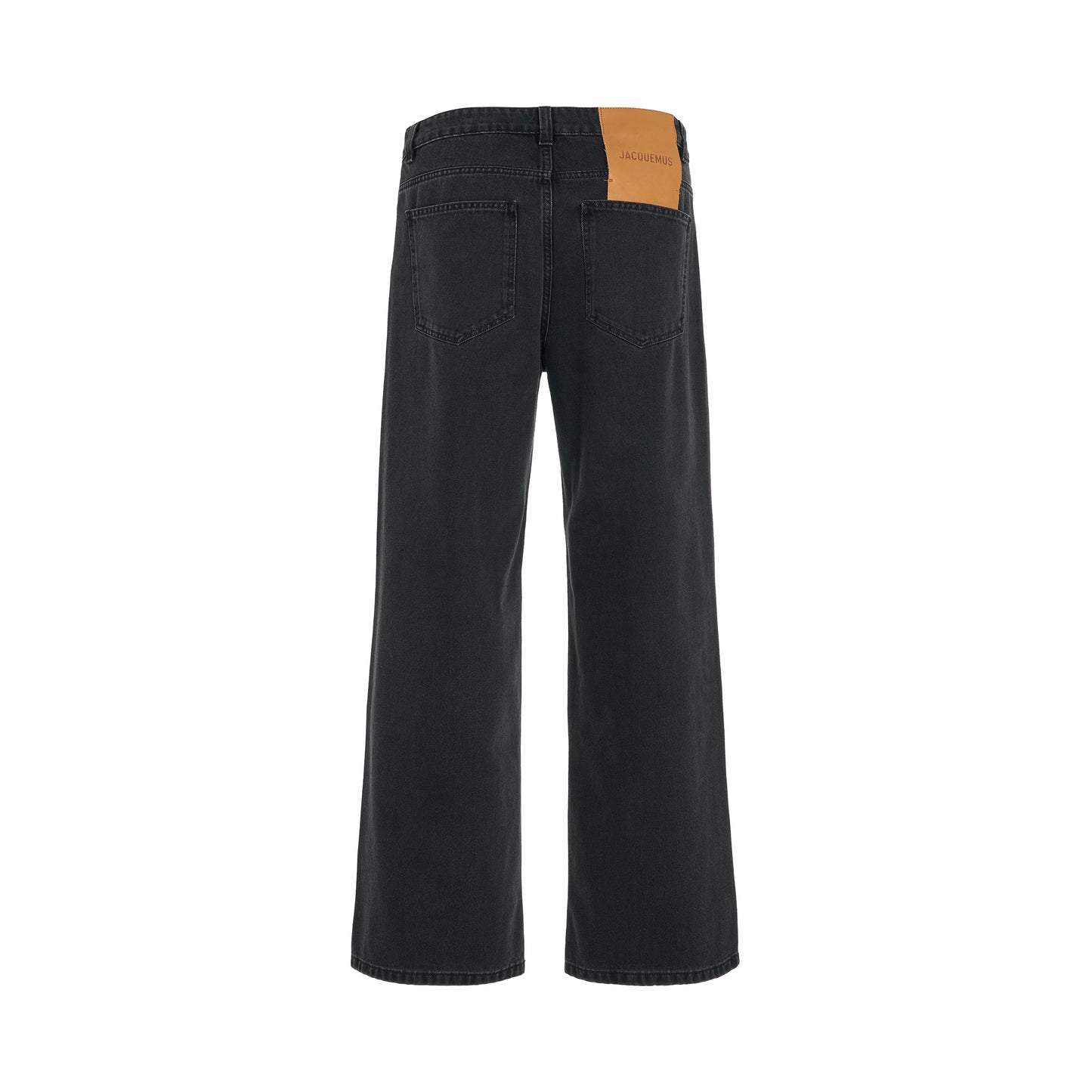 Le Denimes Large Jeans in Black