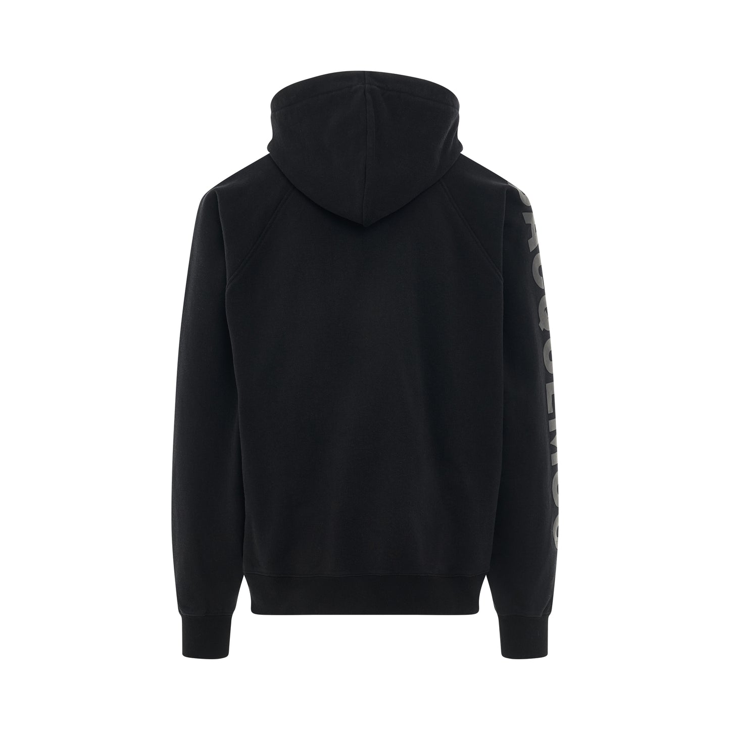 Typo Logo Hoodie in Black