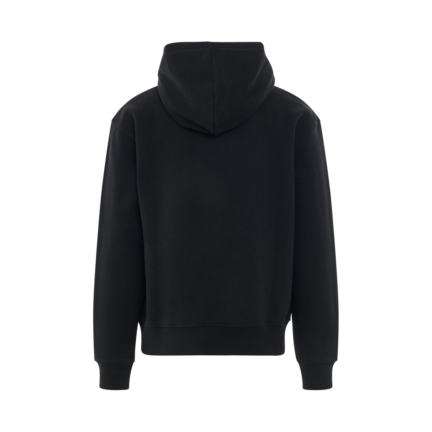 Brode Embroidered Logo Hoodie in Black