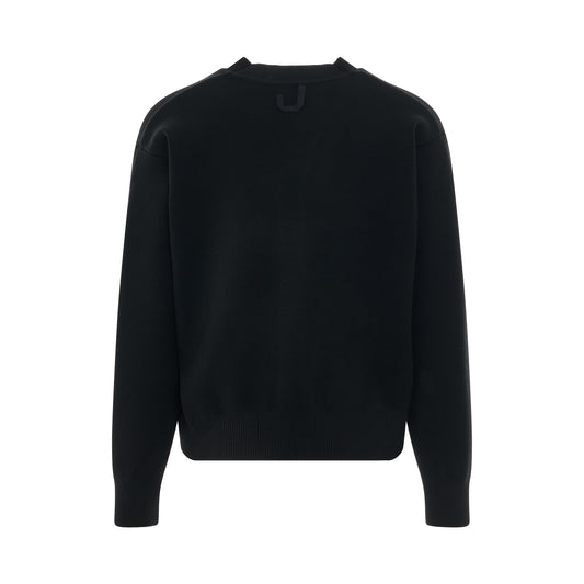 Boutonne Cardigan in Black