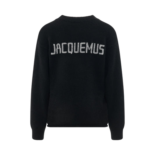 Jacquemus Knit Sweater in Black