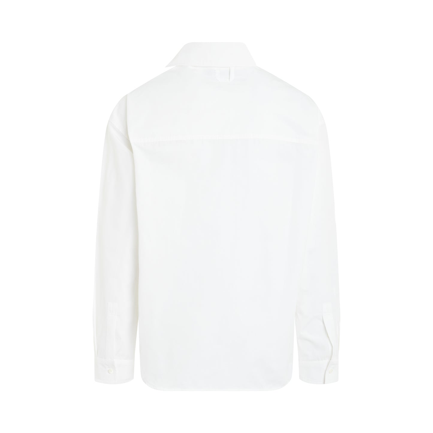 Cuadro Asymmetric Shirt in White