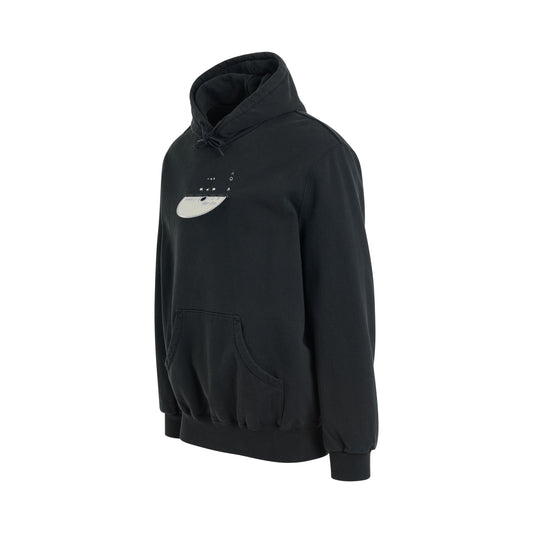 CD-R Embroidery Hoodie in Black