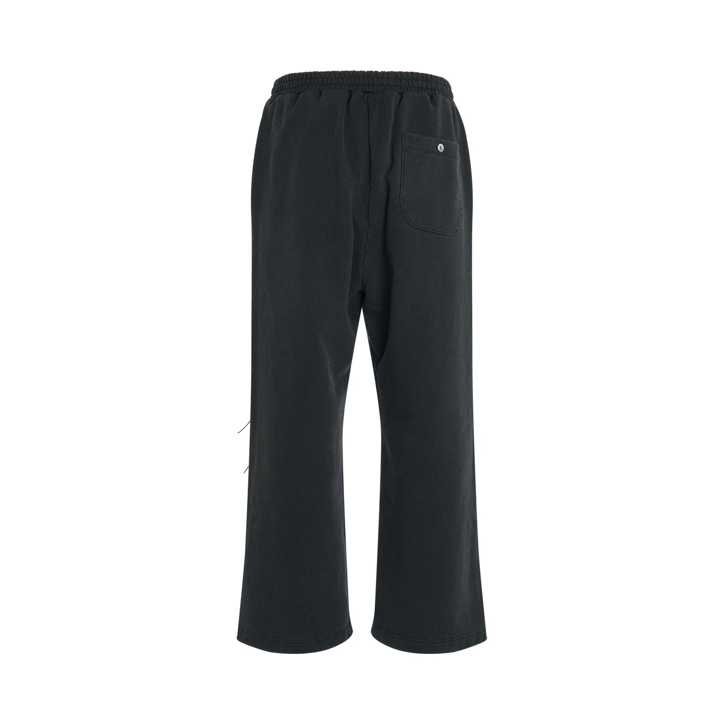 RCA Cable Embroidery Sweatpants in Black