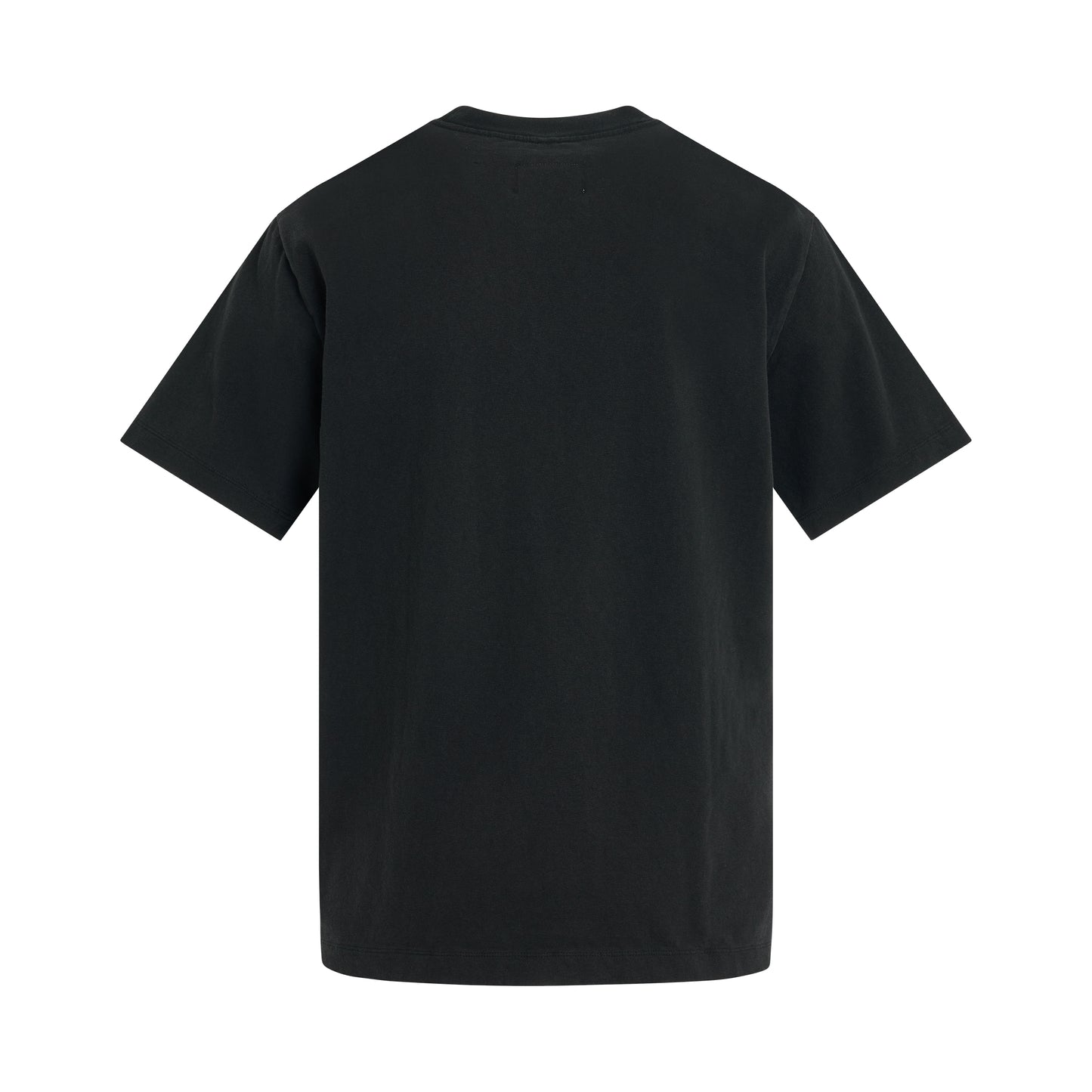 SD Card Embroidery T-Shirt in Black