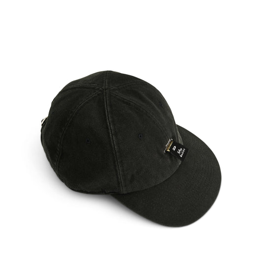 SD Card Embroidery Cap in Black