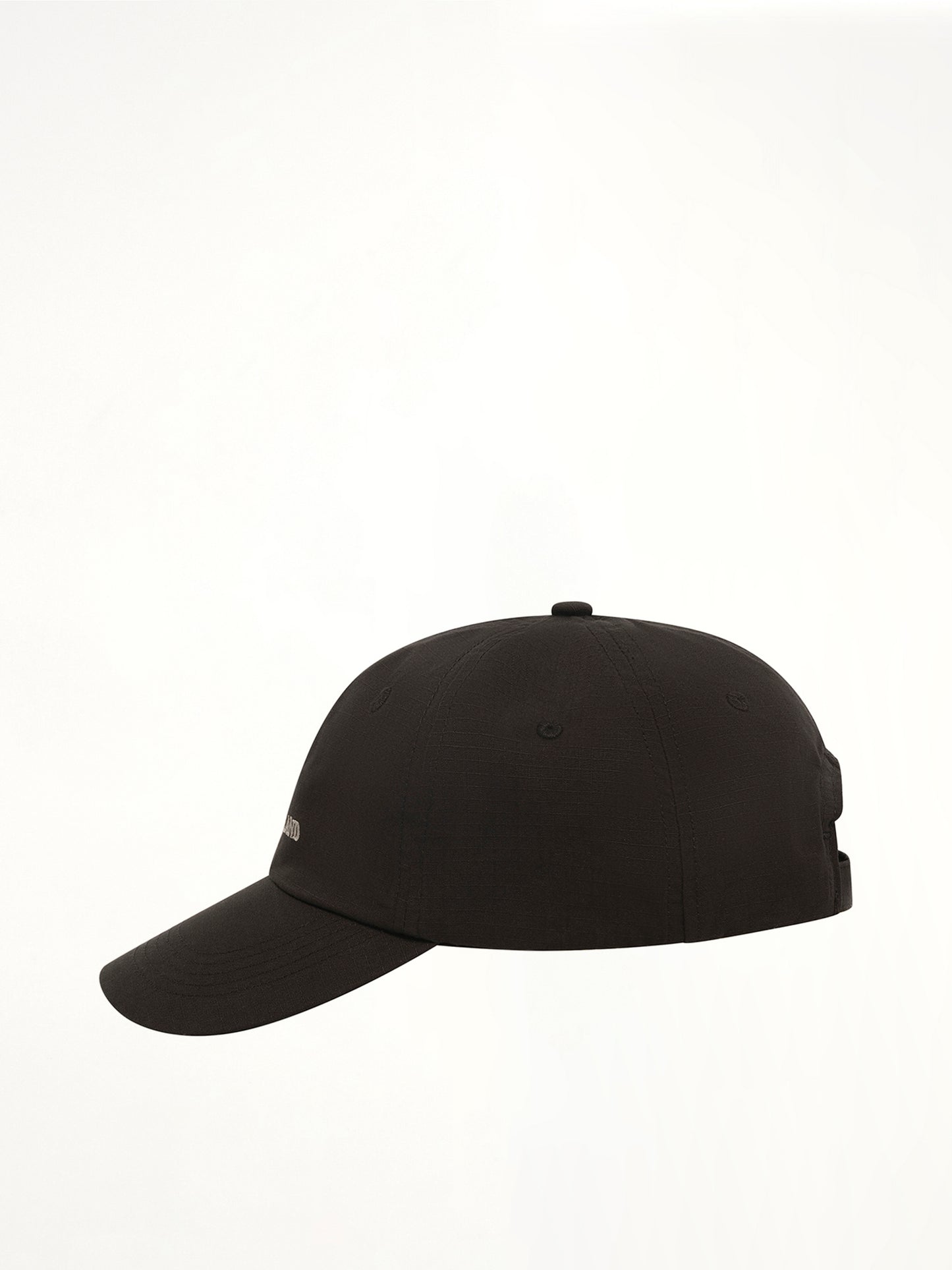 910001 Ripstop Baseball Cap in Black