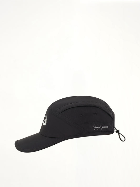 Y-3 Run Cap in Black