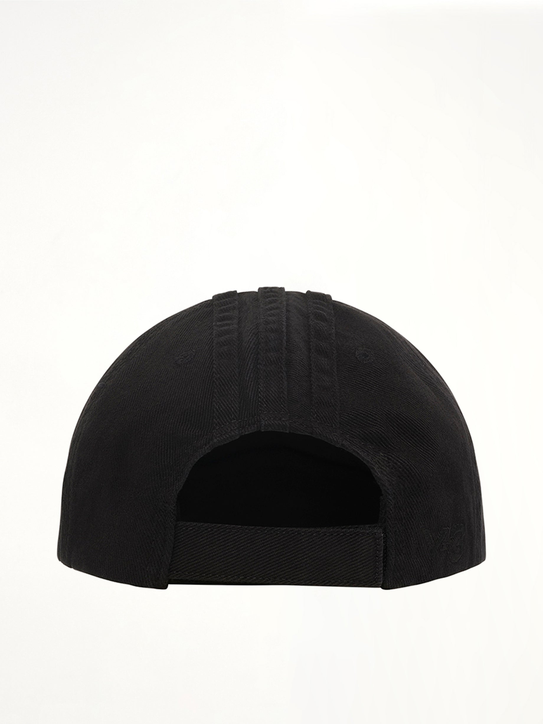 Y-3 黑色条纹棒球帽