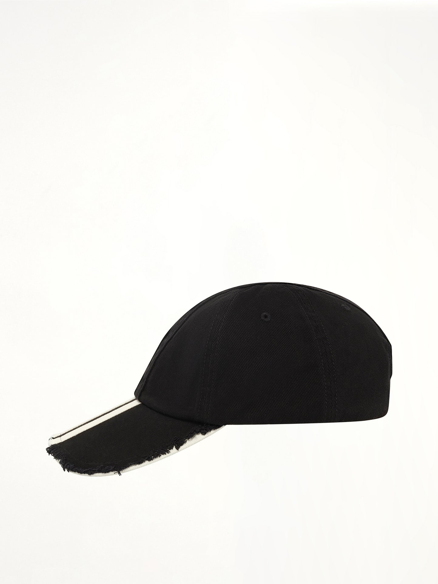Y-3 Stripes Cap in Black