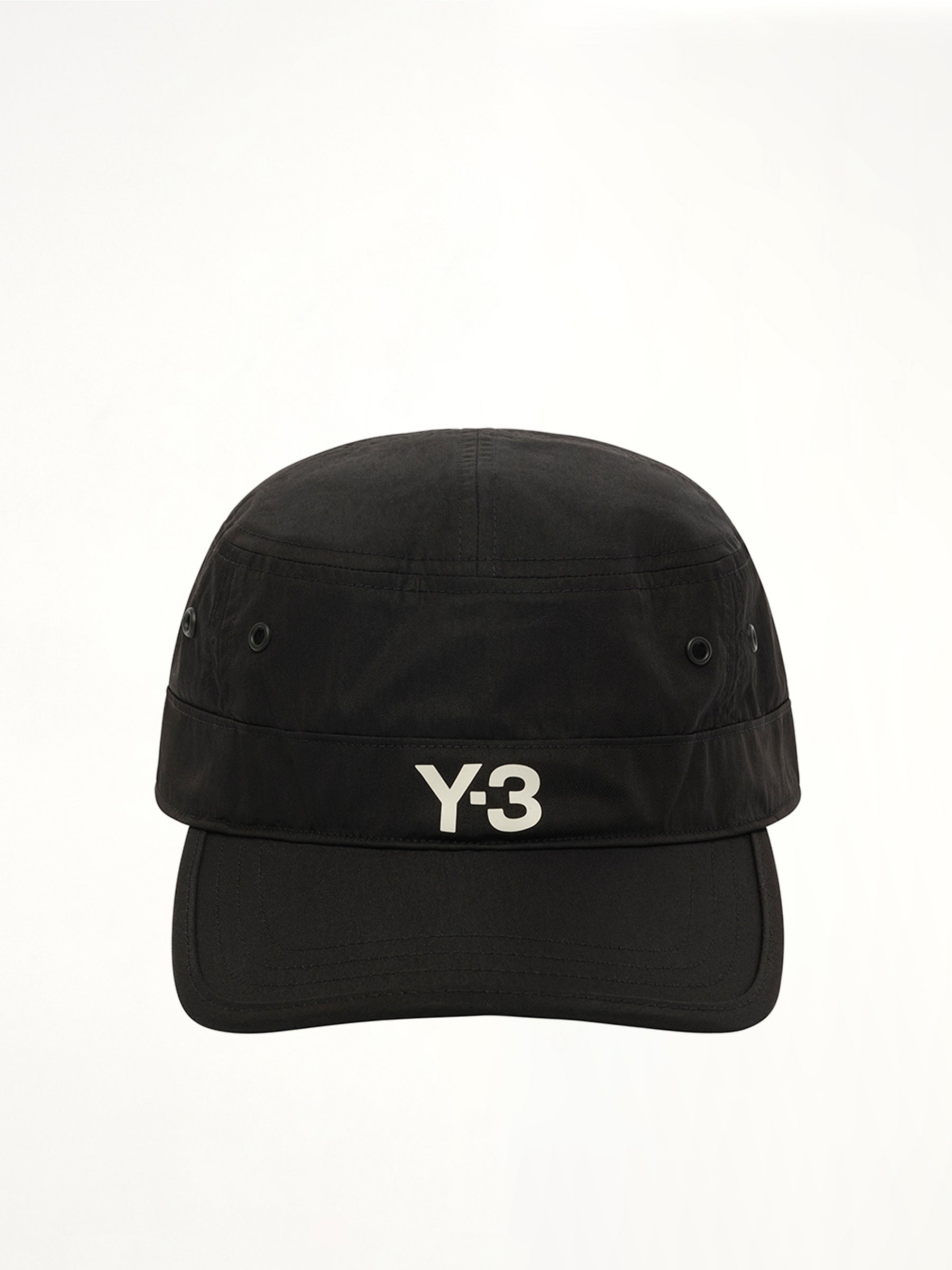 Y-3 黑色工作帽