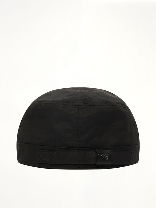 Y-3 Work Cap in Black