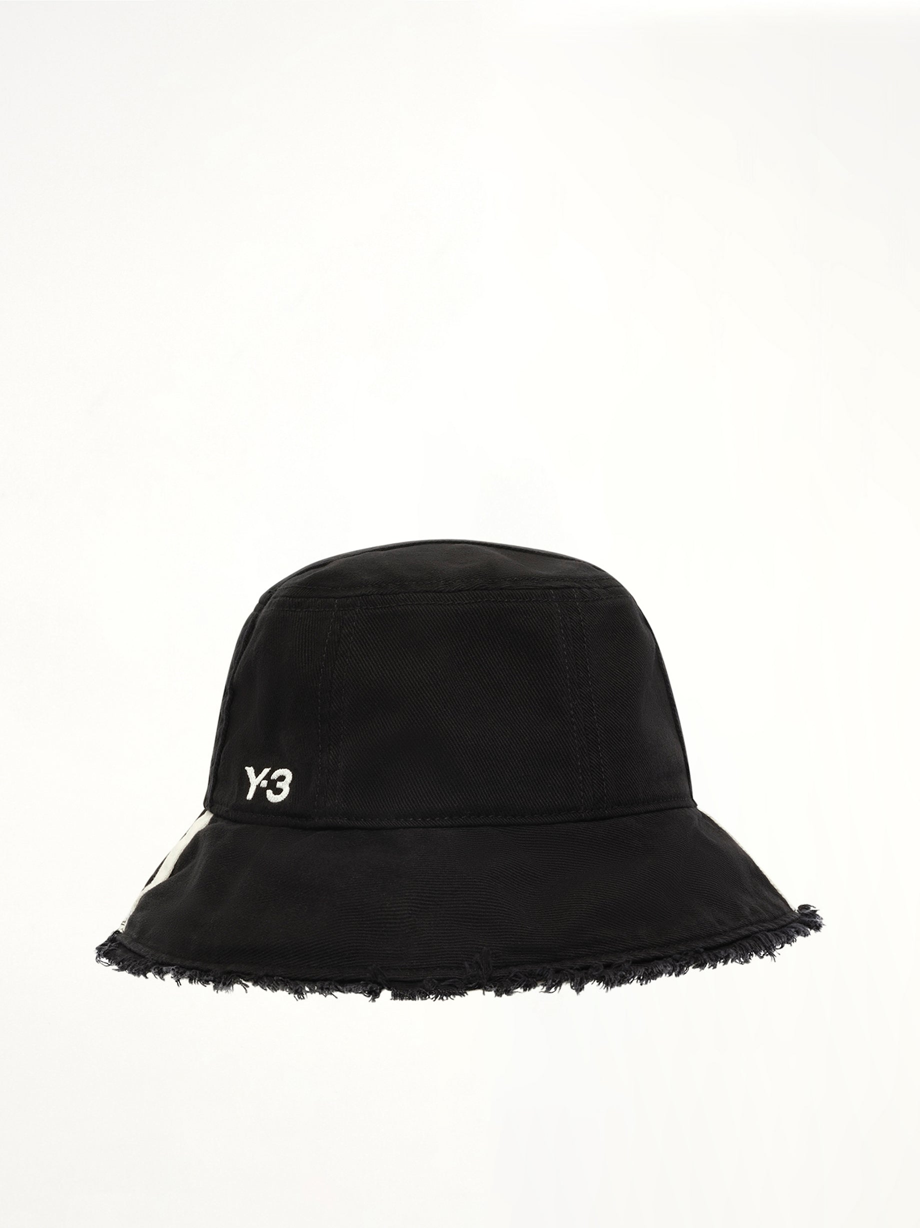 Y-3 黑色条纹帽