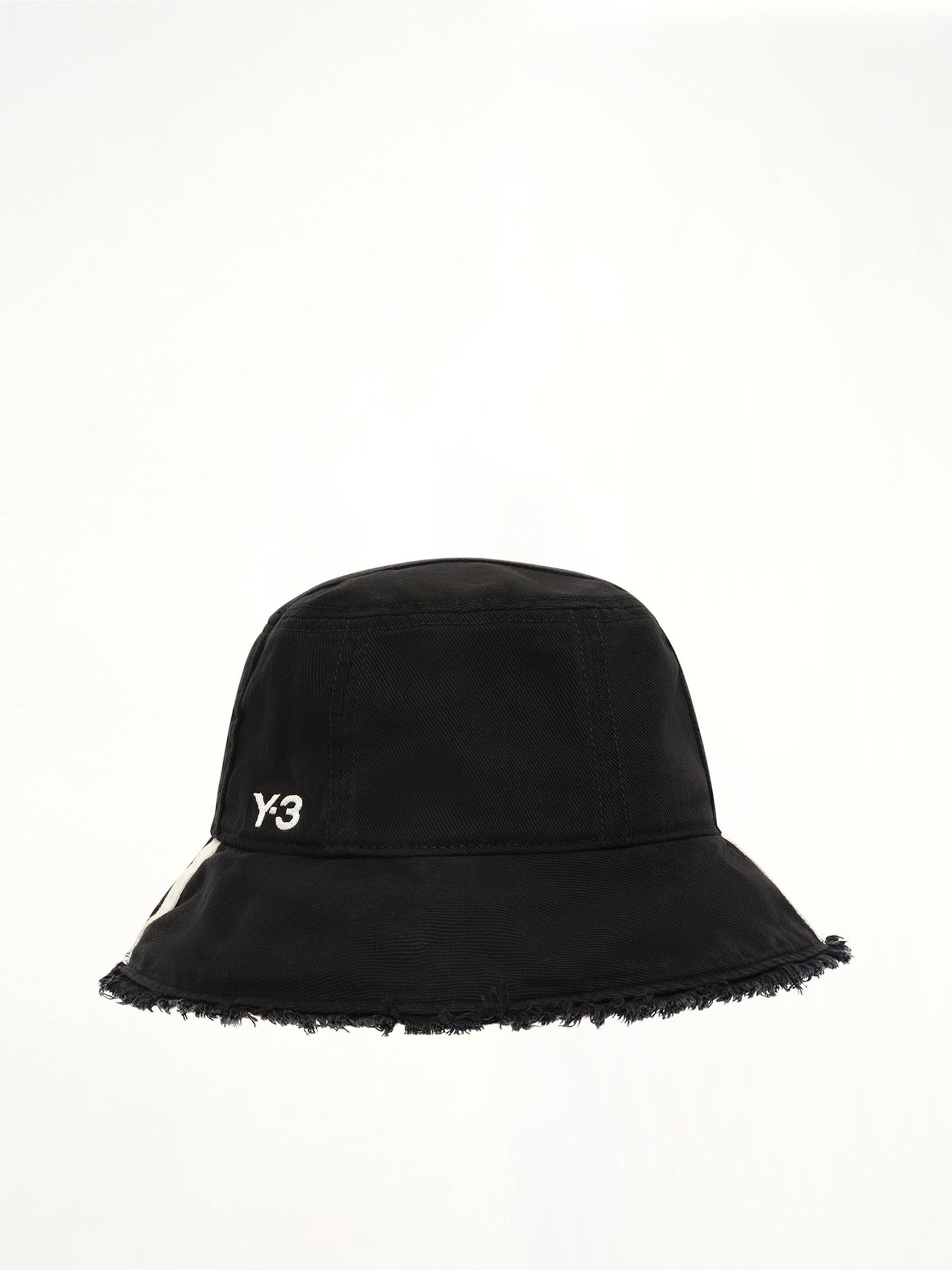 Y-3 Stripes Hat in Black