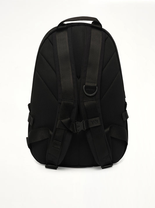 Y-3 Staple Backpack in Black