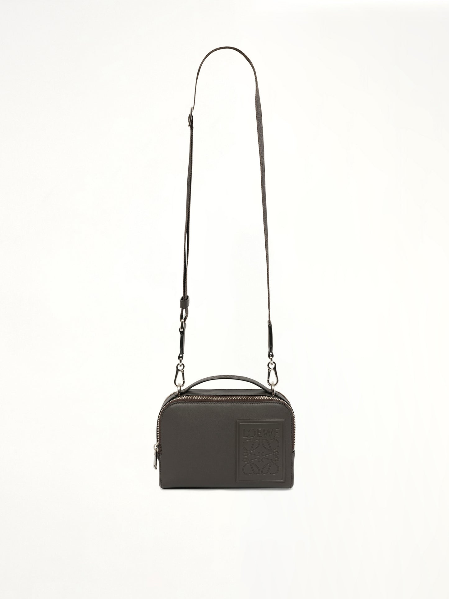 Loewe Patch Camera Bag Mini in Dark Grey