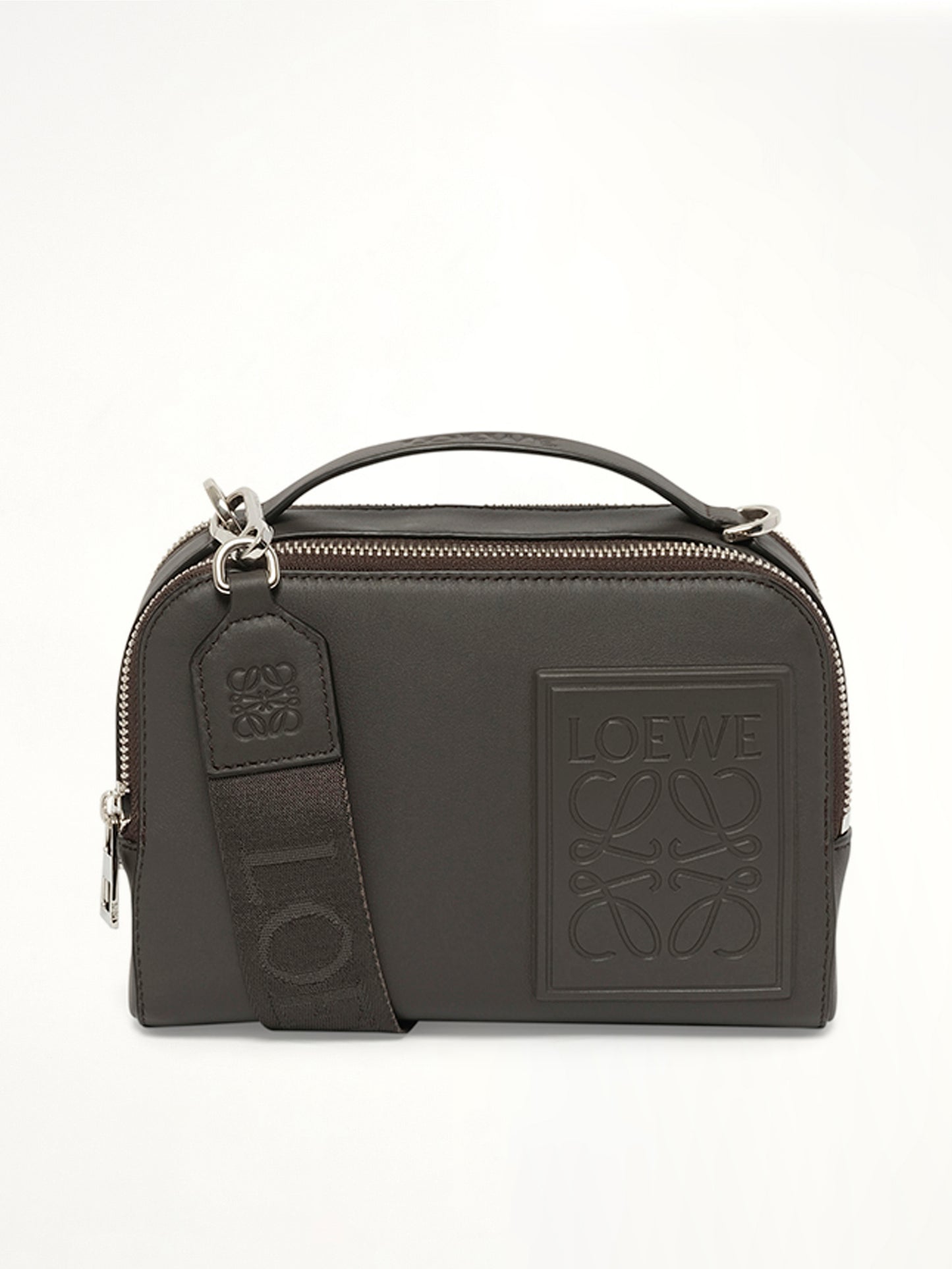 Loewe Patch Camera Bag Mini in Dark Grey