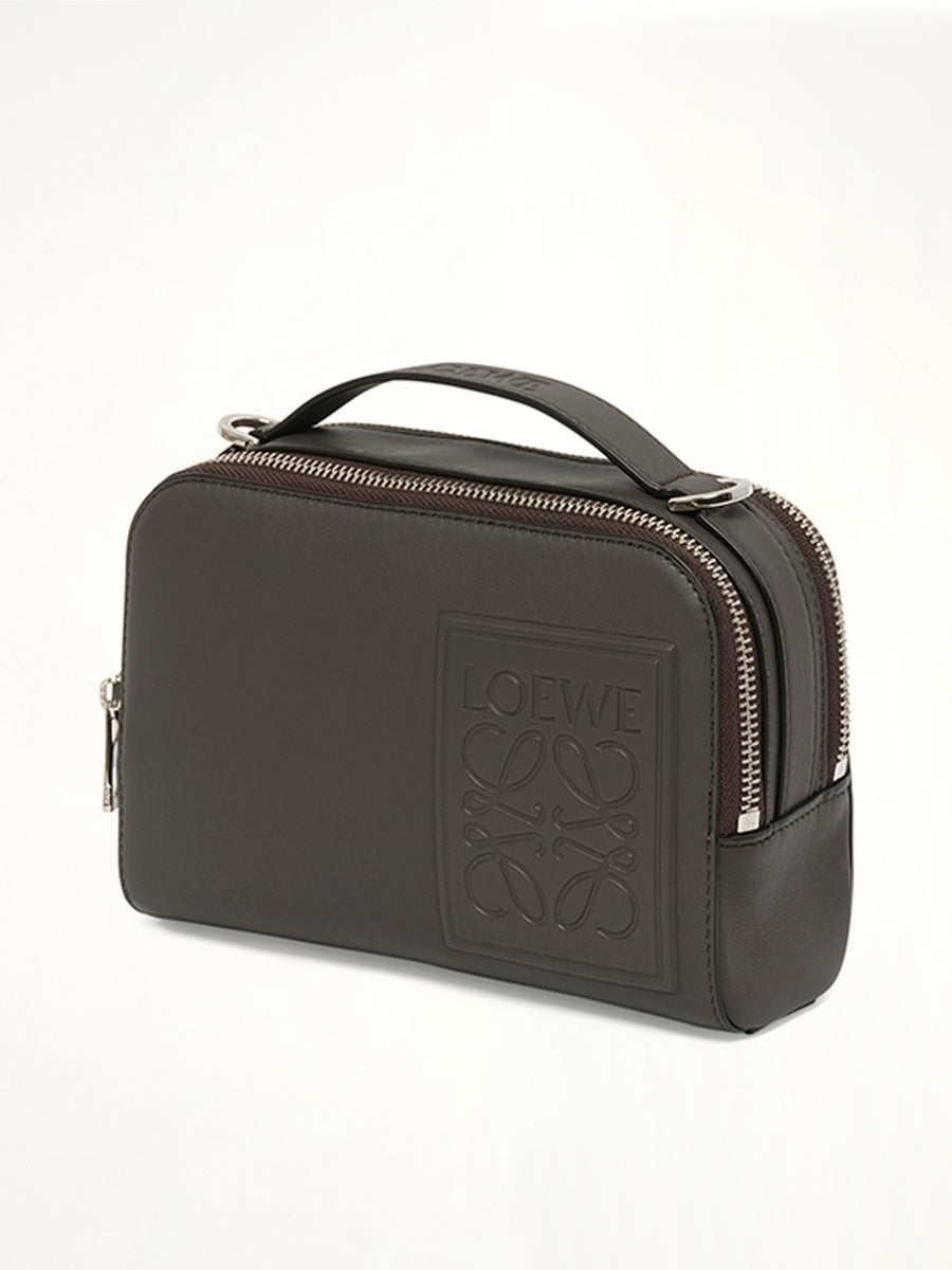 Loewe Patch Camera Bag Mini in Dark Grey