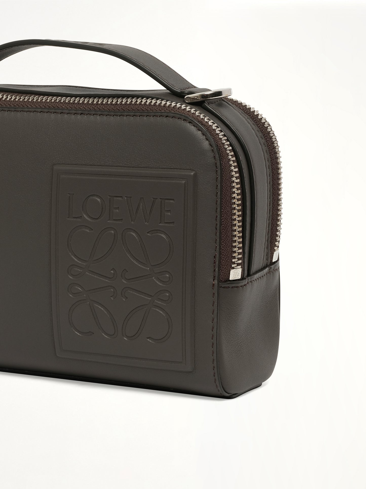 Loewe Patch Camera Bag Mini in Dark Grey