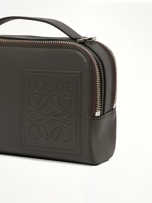 Loewe Patch Camera Bag Mini in Dark Grey