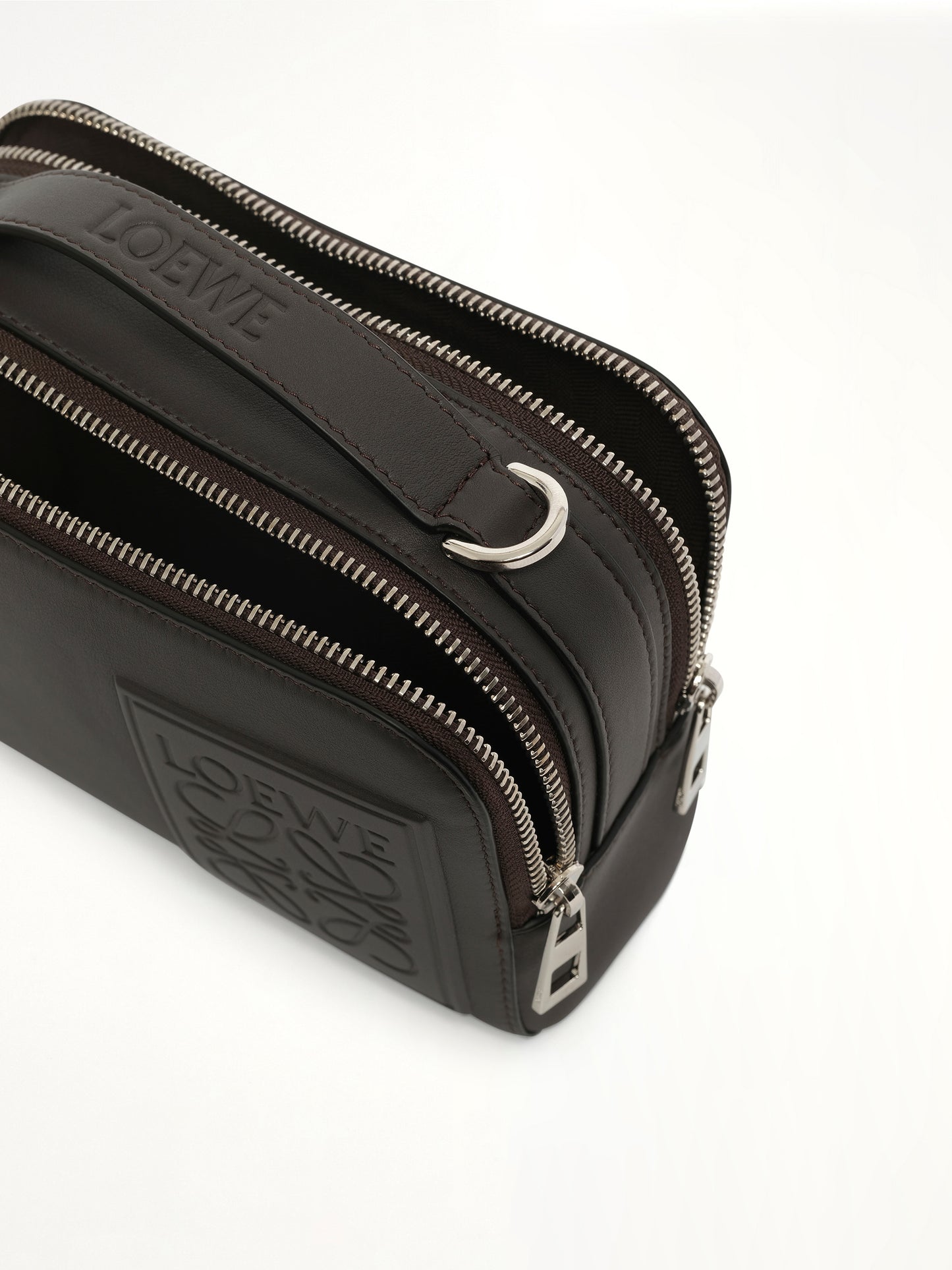 Loewe Patch Camera Bag Mini in Dark Grey