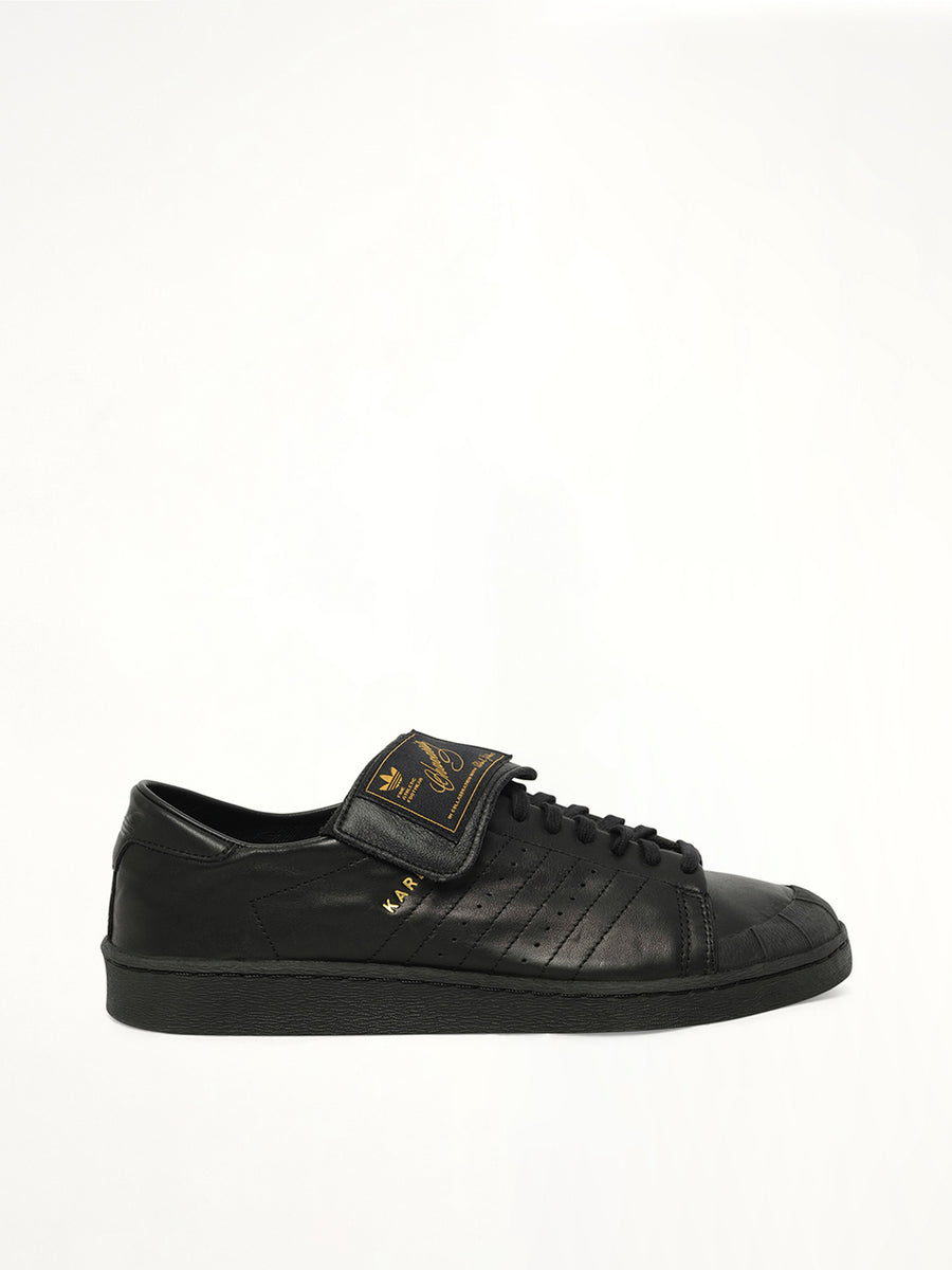Adidas X Chavarria Jabbar Low Sneaker in Black Side View | WILLY CHAVARRIA