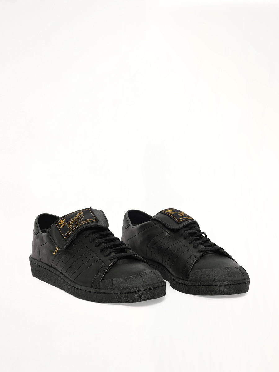 Adidas X Chavarria Jabbar Low Sneaker in Black Front View | WILLY CHAVARRIA