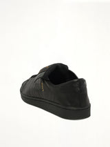 Adidas X Chavarria Jabbar Low Sneaker in Black Back View | WILLY CHAVARRIA