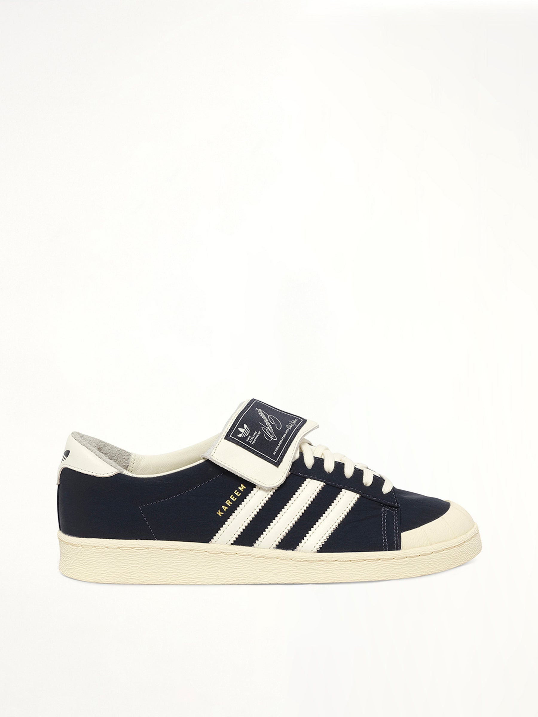 Adidas x Chavarria Jabbar Low Sneaker in Legend Ink Side View | WILLY CHAVARRIA