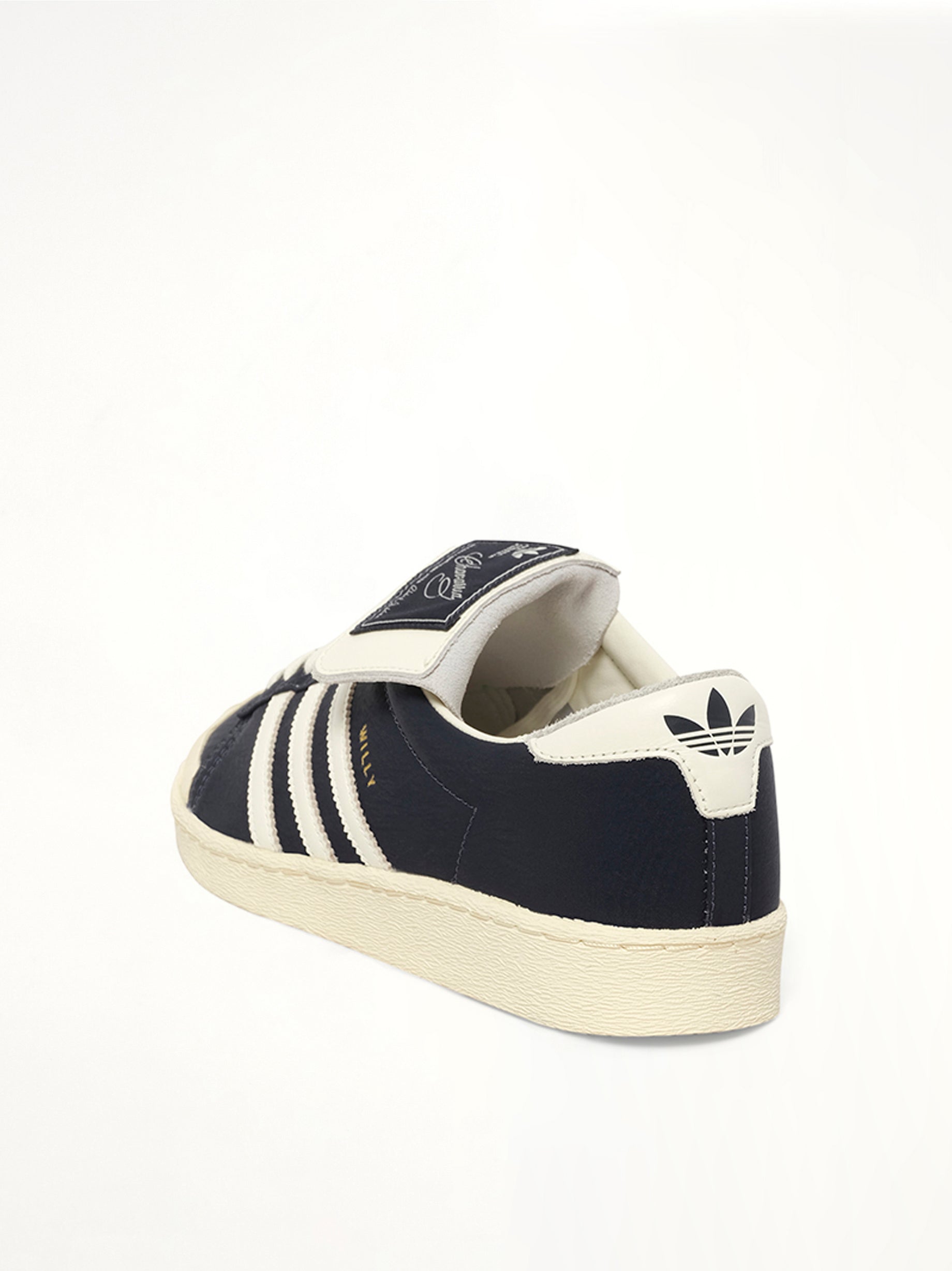Adidas x Chavarria Jabbar Low Sneaker in Legend Ink Back View | WILLY CHAVARRIA