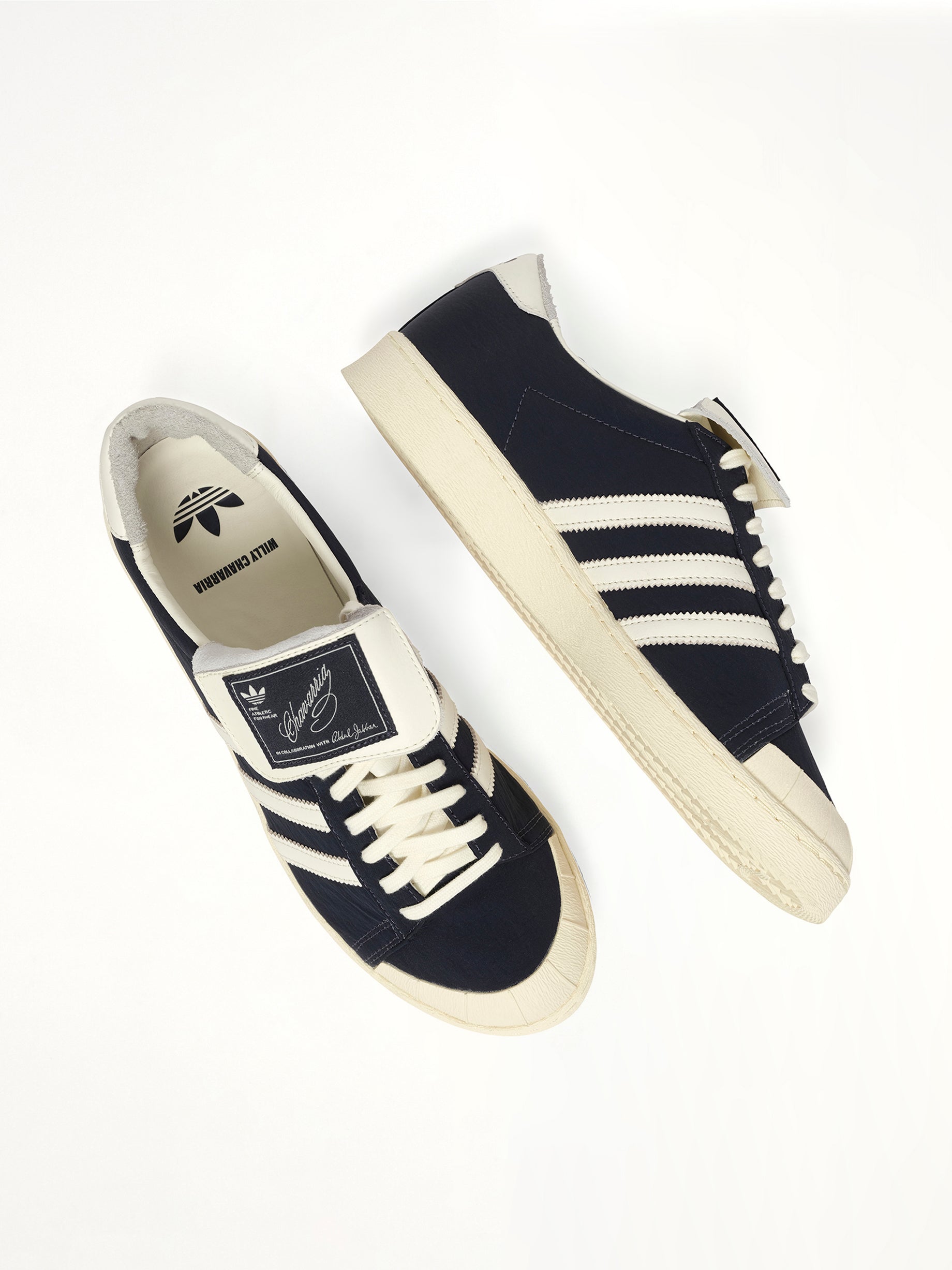 Adidas x Chavarria Jabbar Low Sneaker in Legend Ink Top View | WILLY CHAVARRIA