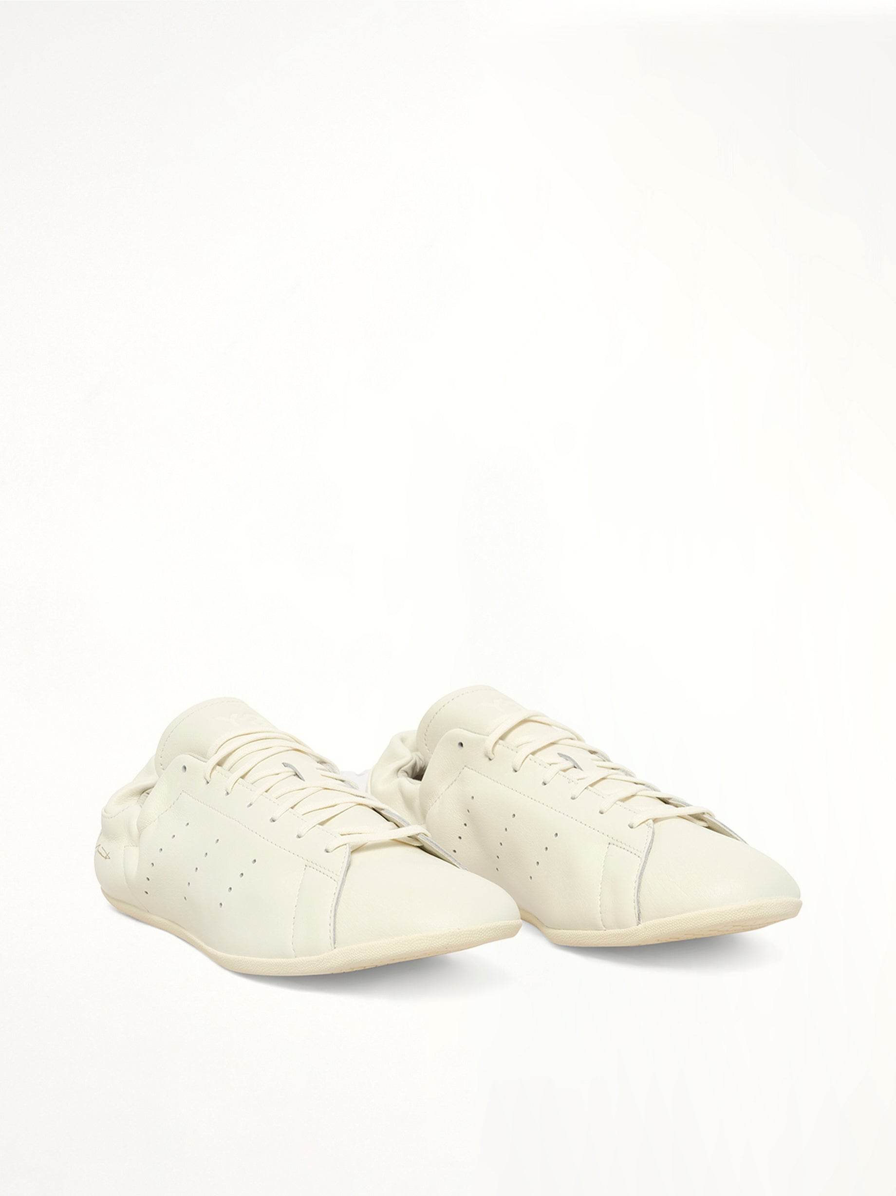 Y-3 Stan Smith in Off White Front View | Y-3
