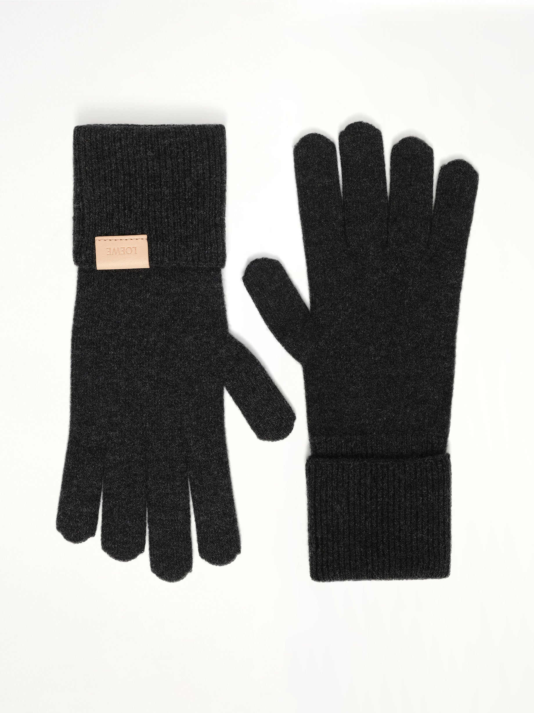 Cashmere Gloves in Black