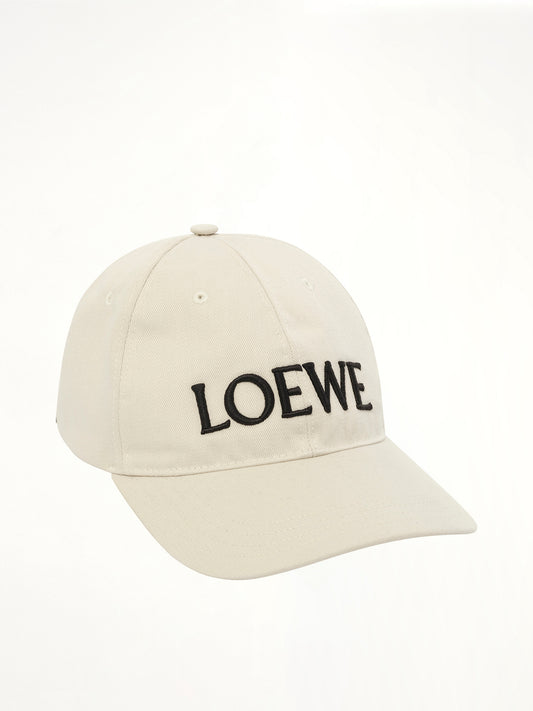 Louis Wain Loewe Cap in Soft White
