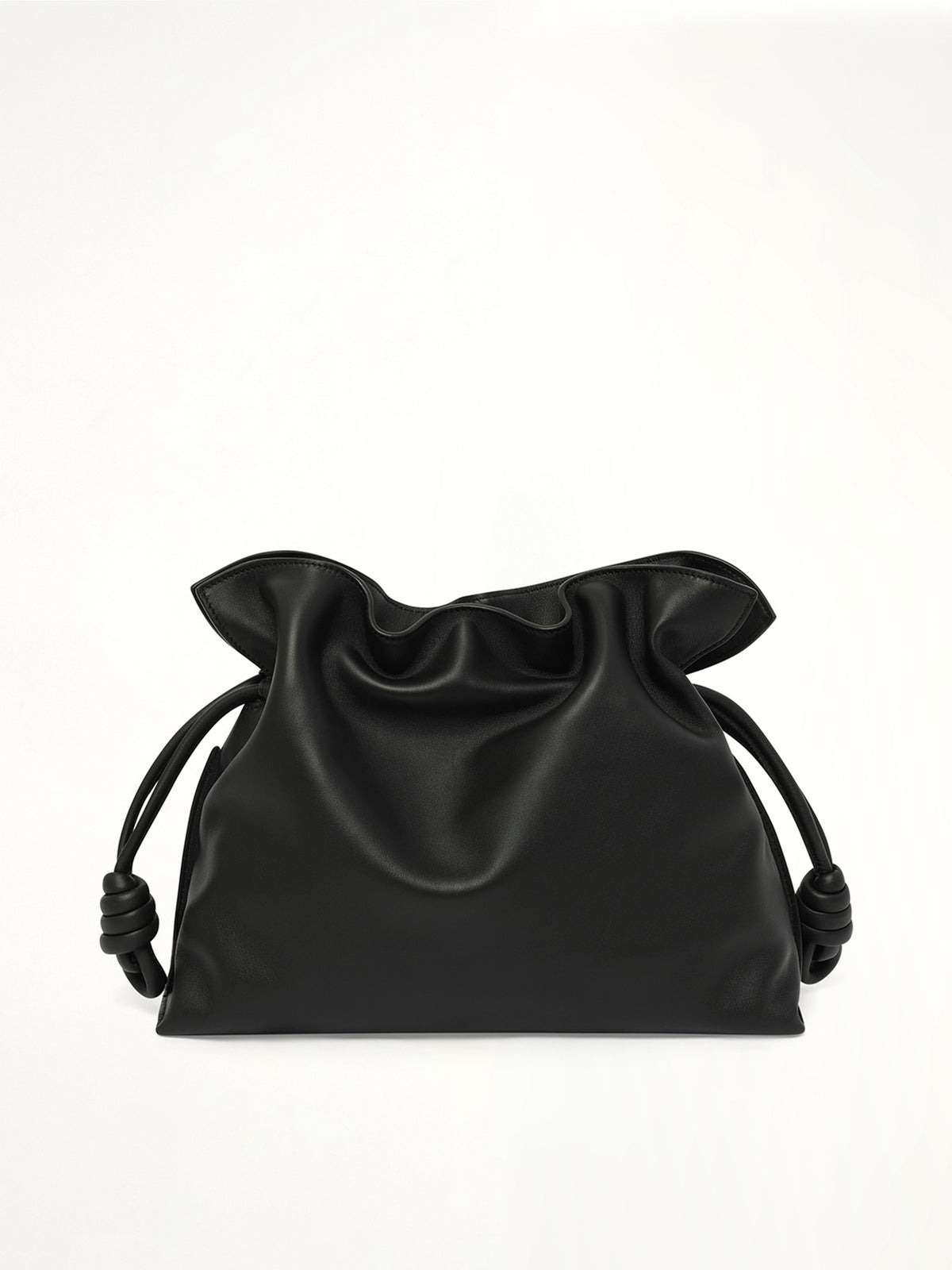 Flamenco Clutch Square in Black/Burgundy