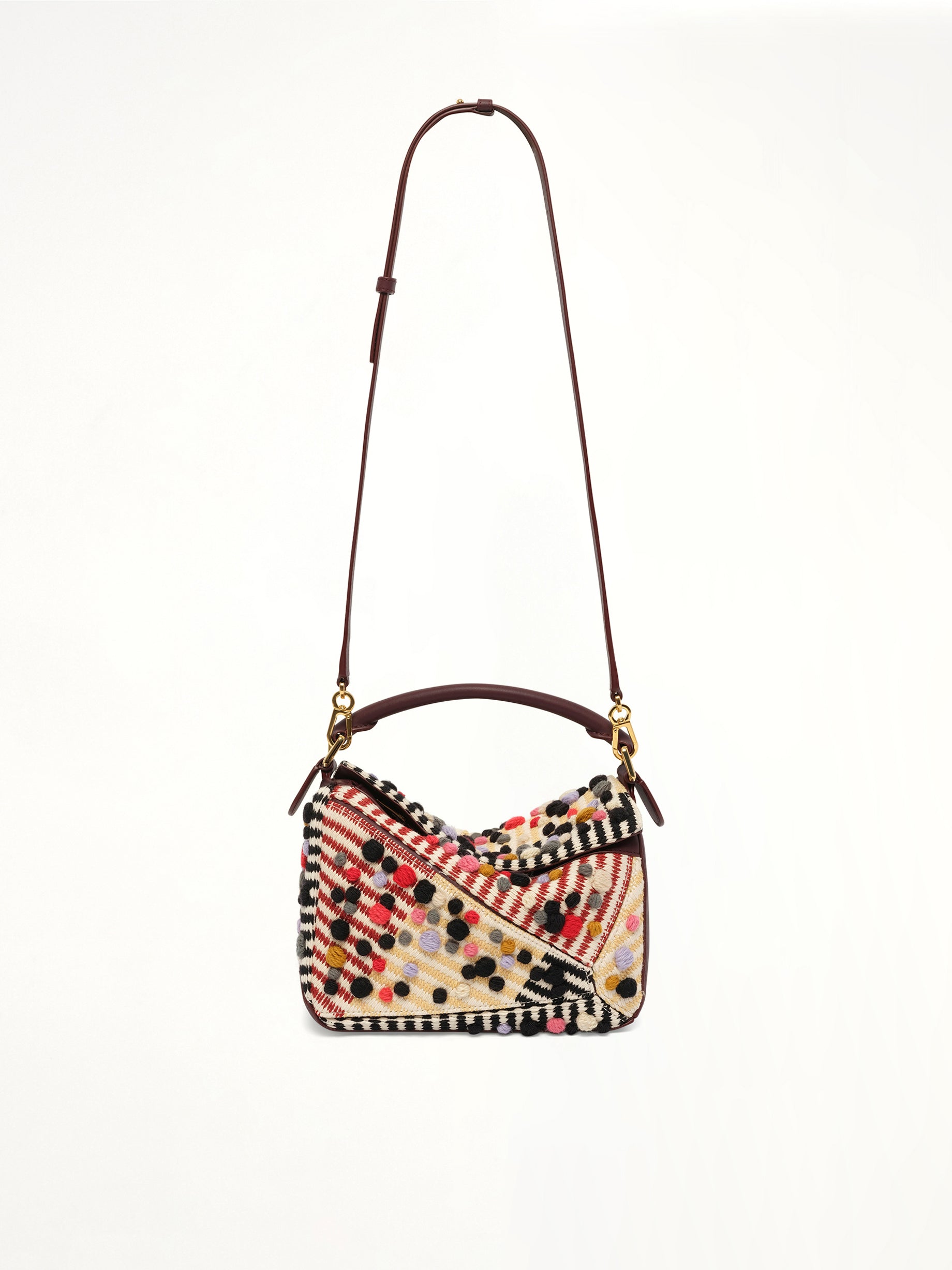 Puzzle S Dotted in Natural/Multicolor