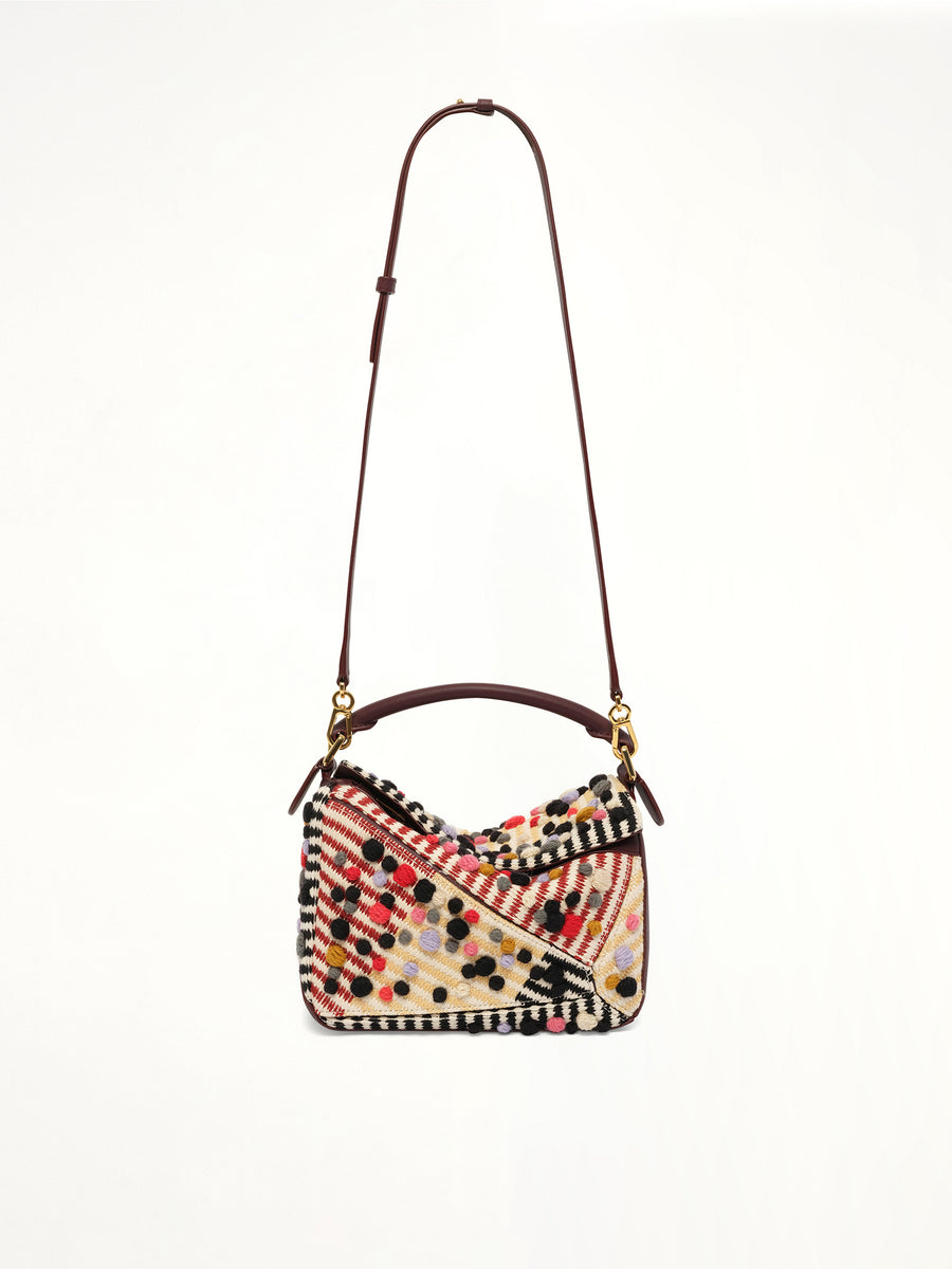 Puzzle S Dotted in Natural/Multicolor