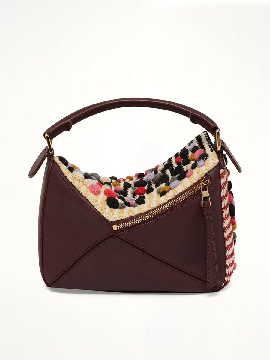 Puzzle S Dotted in Natural/Multicolor