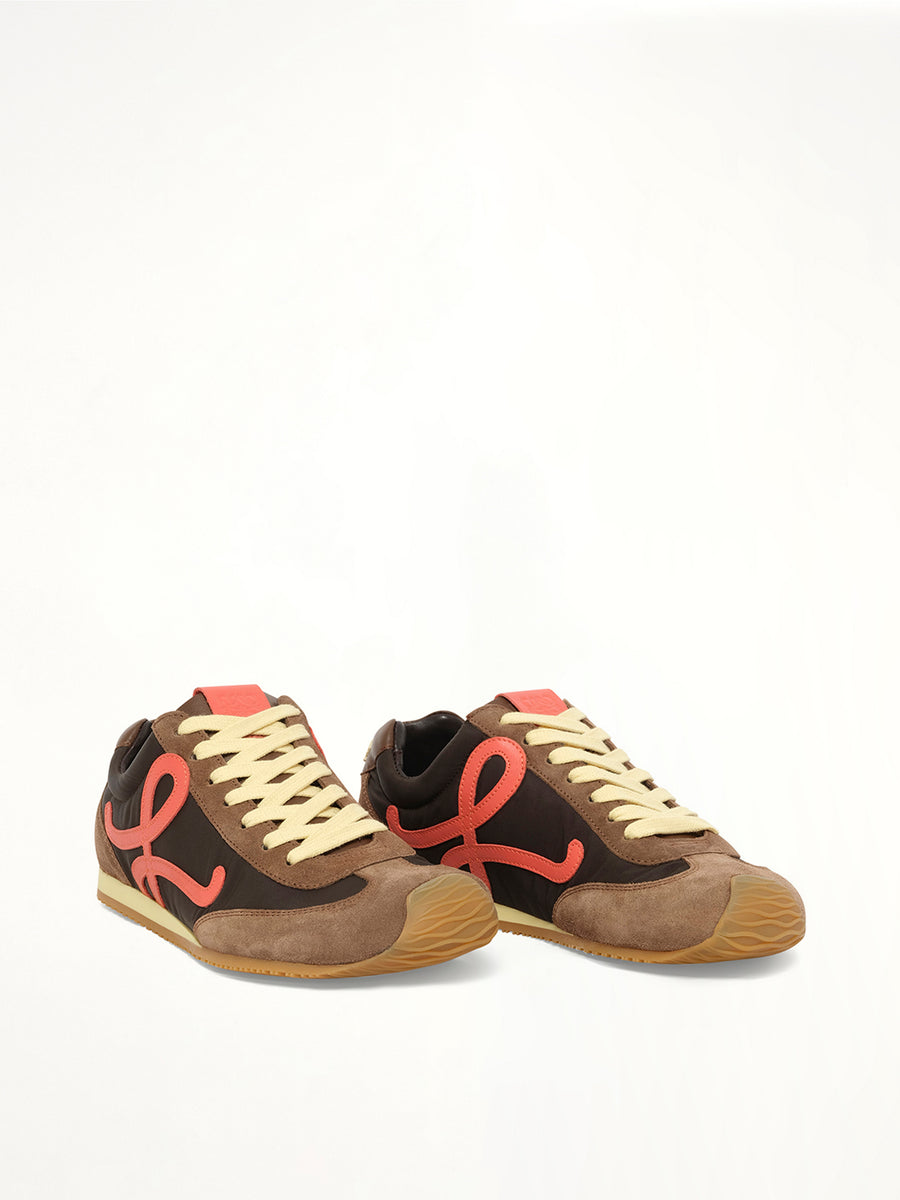 Ballet Runner 2.0 in Chocolate Front View | LOEWE
