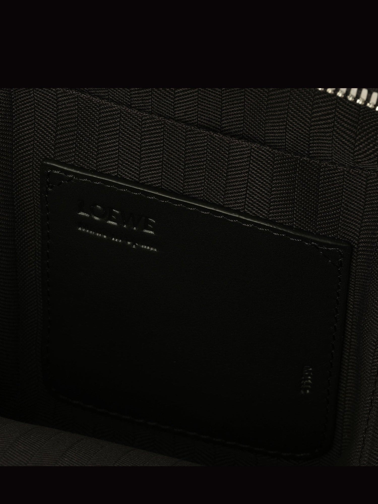 Loewe New Vertical Crossbody Pocket in Black