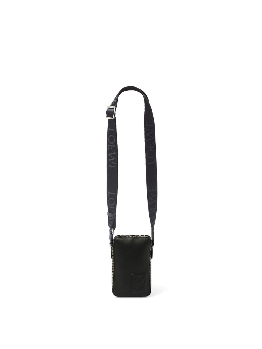 Loewe New Vertical Crossbody Pocket in Black
