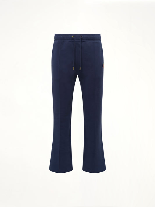 Patch Open Hem Jogger in Navy