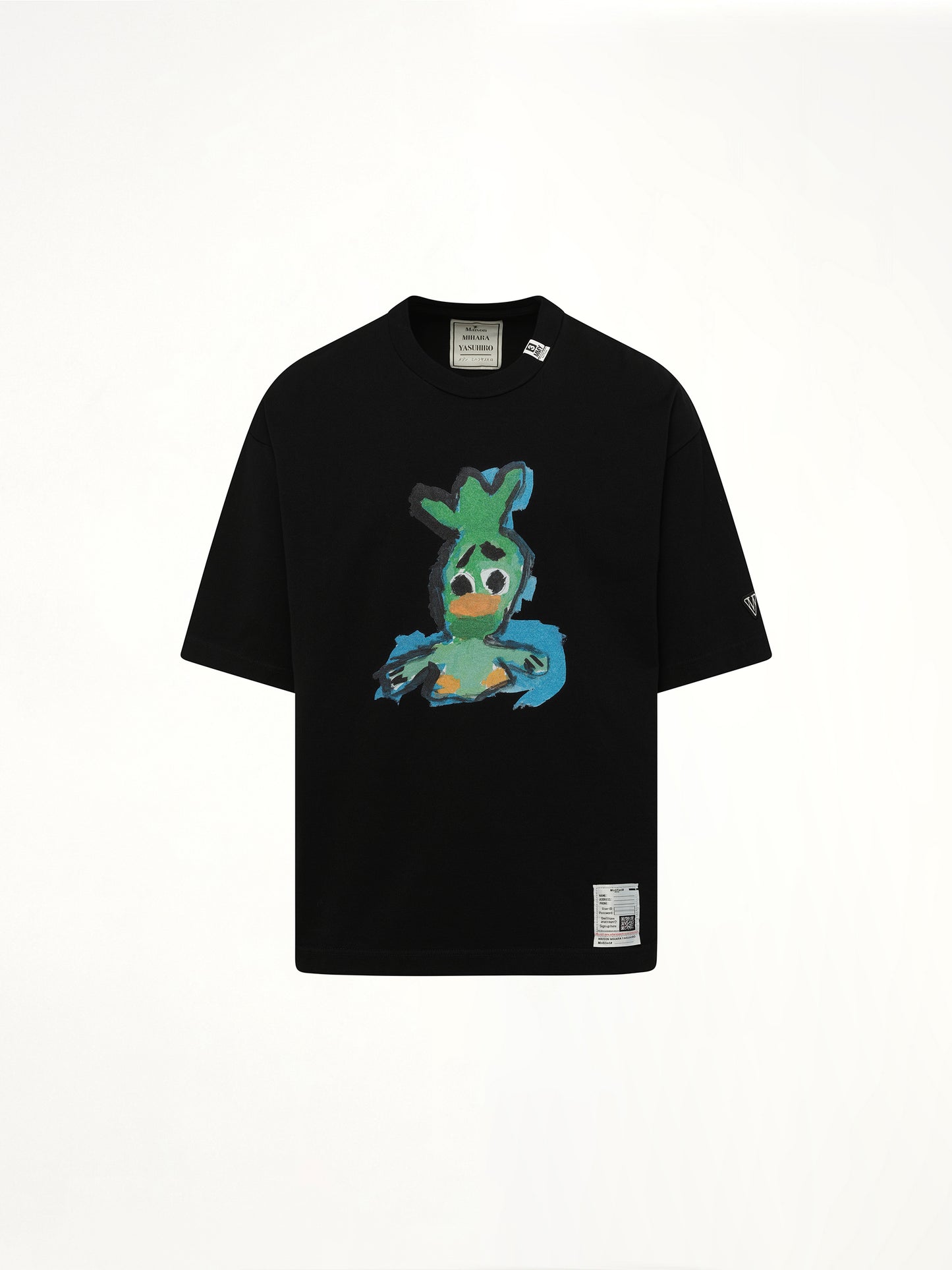 Leon Printed T-Shirt in Black