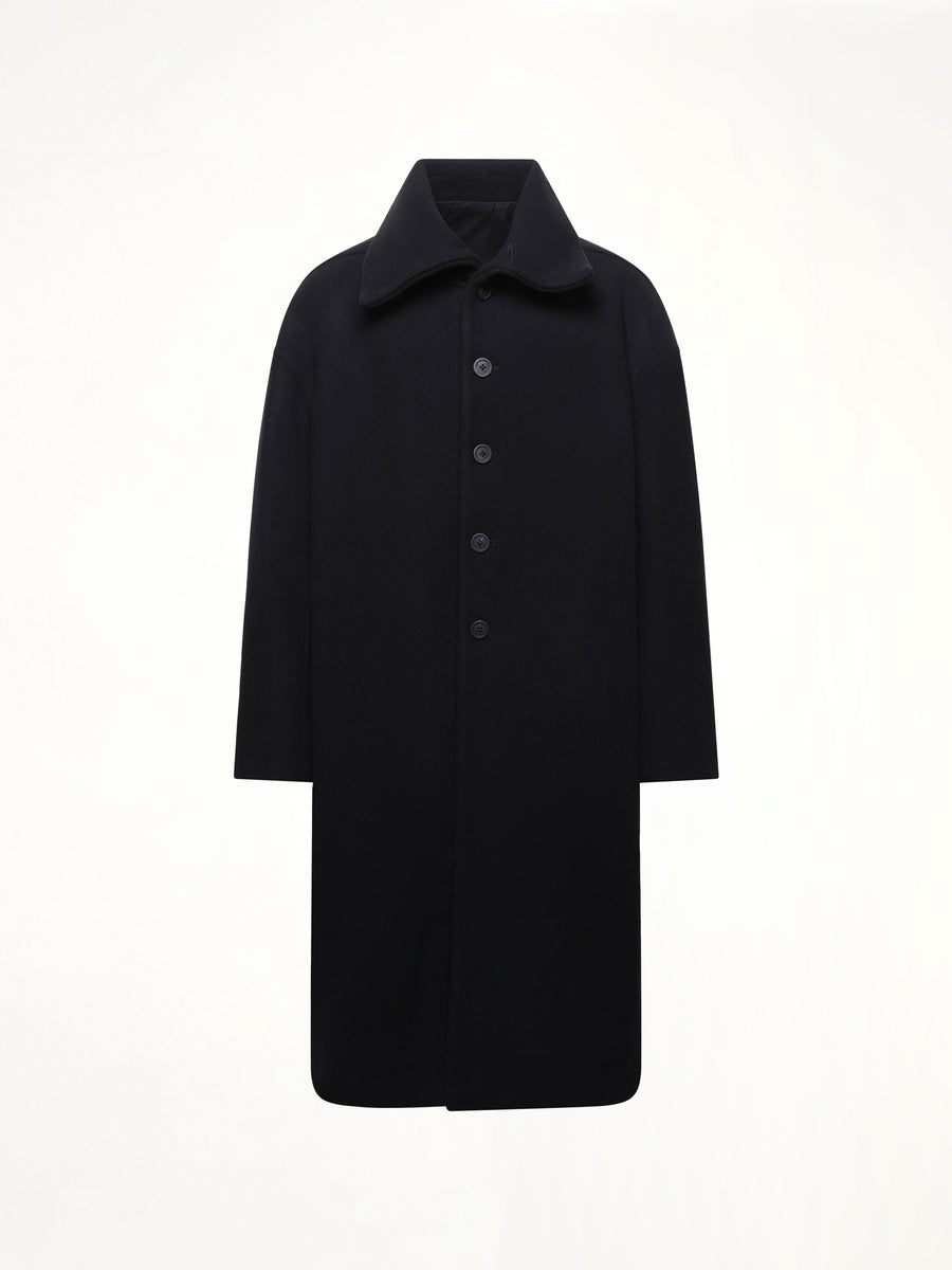 Dracucollar Coat in Black