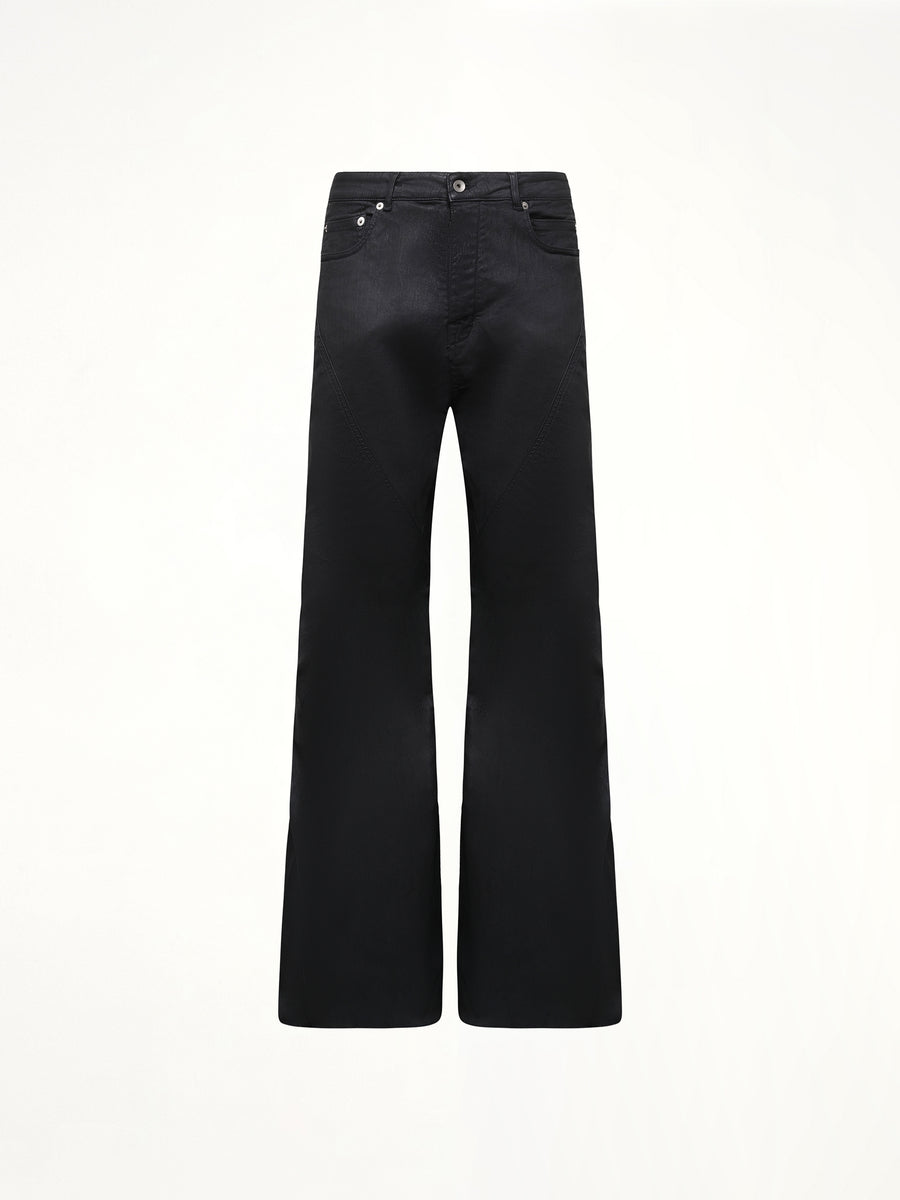 Bias Bootcut in Black Wax