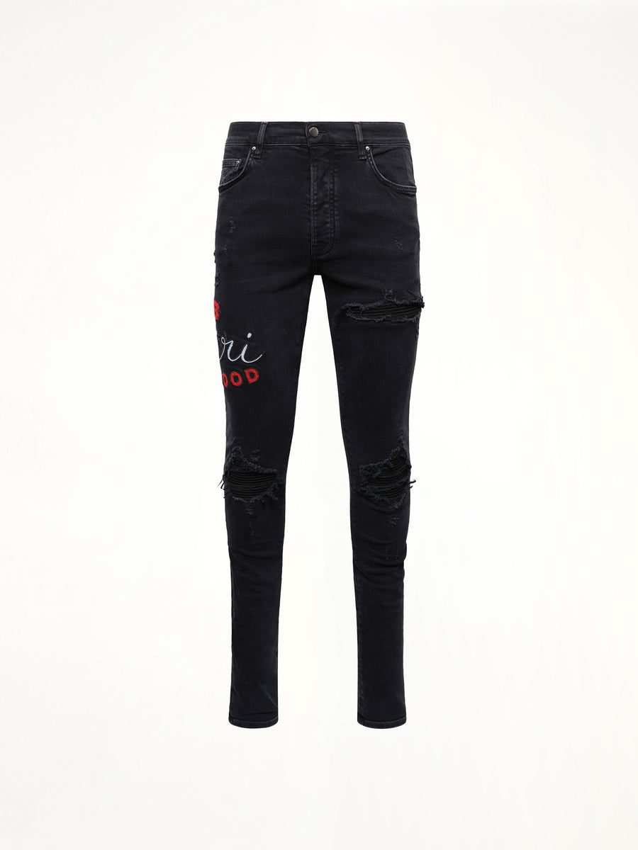 Club Amiri MX1 Jean in Dust Black