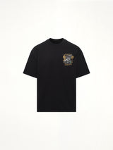 Amiri Hollywood Oversized Tee in Black