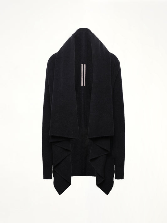 Hooded Medium Wrap in Black