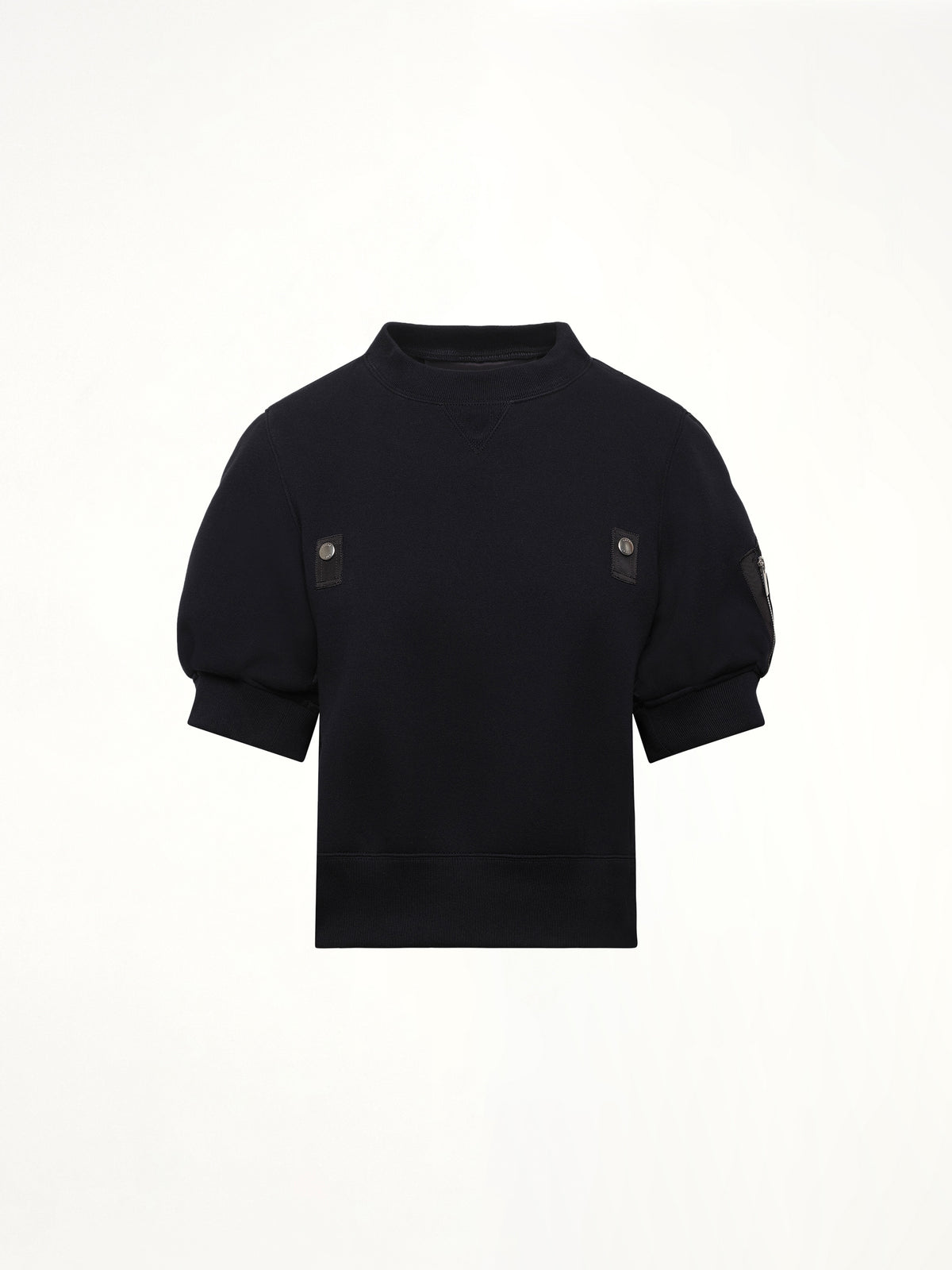 Sponge x Nylon Twill Pullover in Black